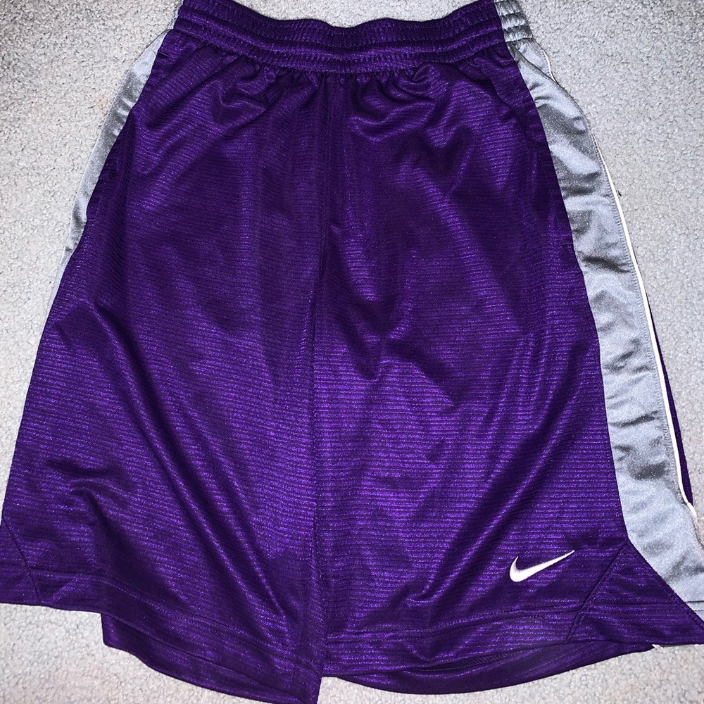 Purple Nike Athletic Shorts - Size S